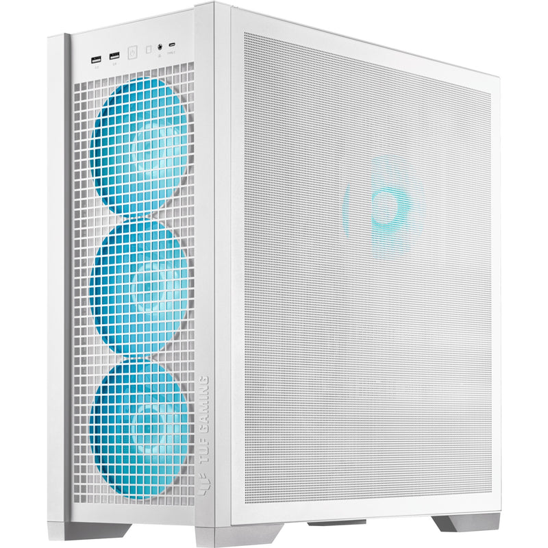 Load image into Gallery viewer, Asus tuf gaming gt302 argb midi tower behuizing (wit | 2x usb-a | 1x usb-c | rgb | tempered glass)