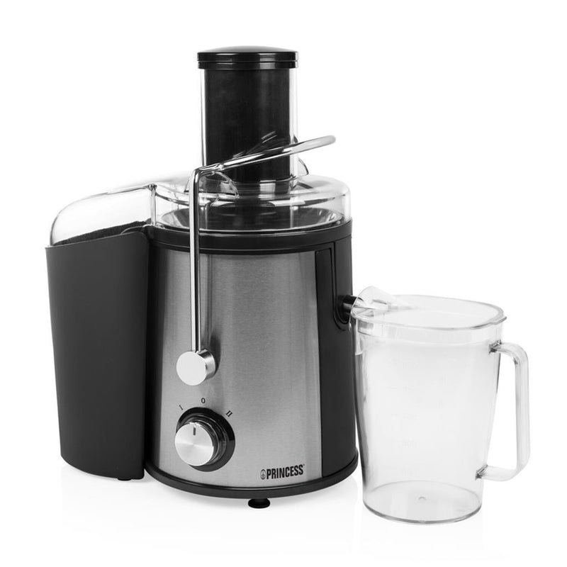 Load image into Gallery viewer, Princess 203040 juice extractor sapcentrifuge (zwart roestvrij staal, vaatwasser geschikte onderelen | 800 w)