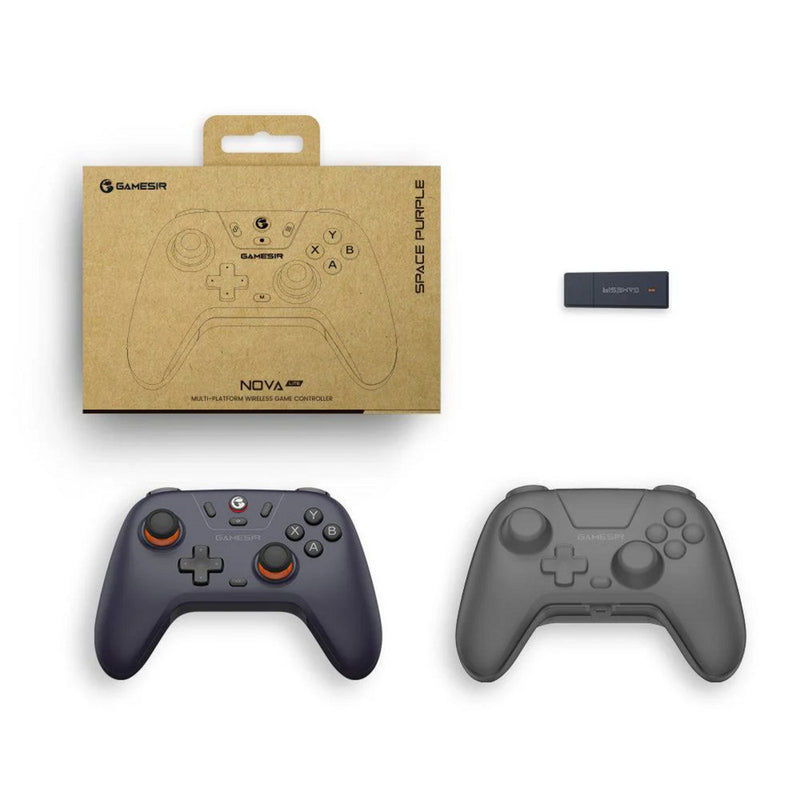 Load image into Gallery viewer, Gamesir nova lite multiplatform controller (donkerblauw, pc, steam, android, ios, switch, bluetooth 2.4 ghz usb)