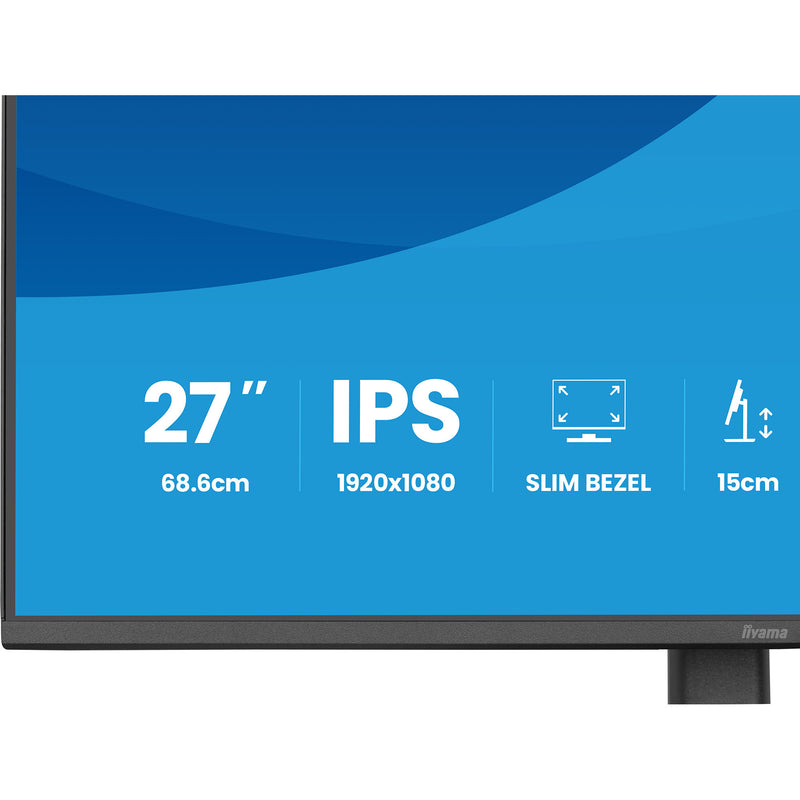 Load image into Gallery viewer, Iiyama prolite xb2793hsu-b1 27 monitor (zwart (mat), 120hz, hdmi, displayport, usb, audio)