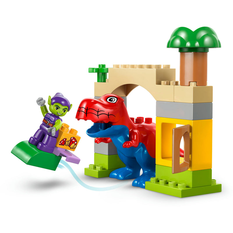 Afbeelding laden in galerijviewer, Lego duplo 10463 dinosaurus spidey-rex vs. green goblin
