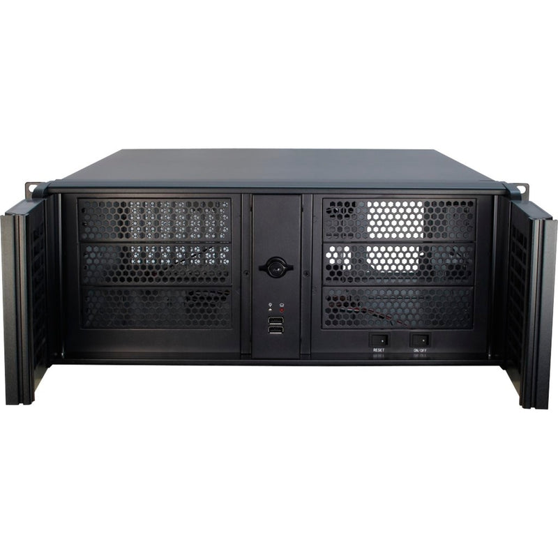 Load image into Gallery viewer, Inter-tech 4u-4098-s rack behuizing (zwart | 2x usb-a)