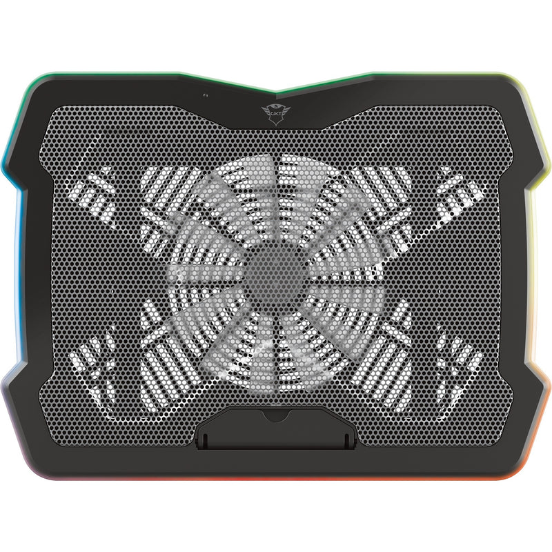 Load image into Gallery viewer, Trust gxt 1126 aura laptopkoeler (zwart, rgb)