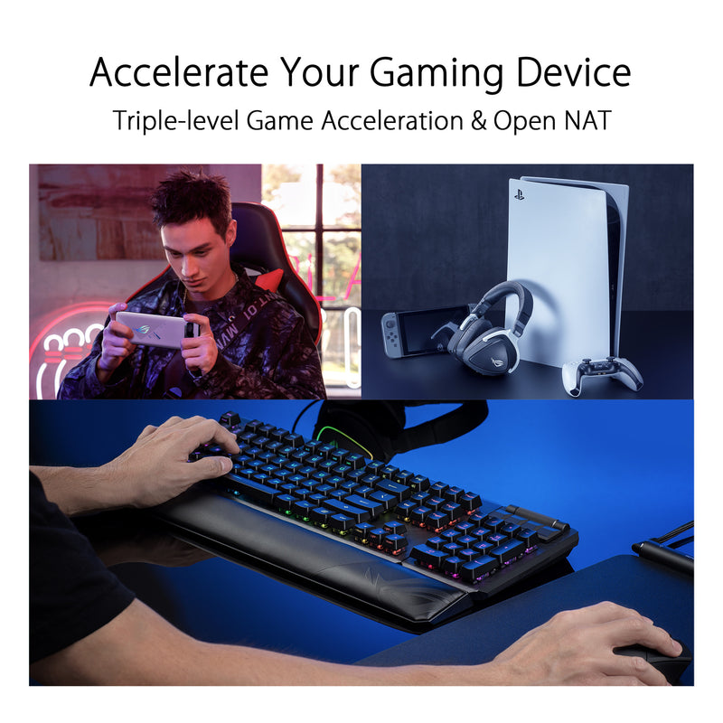 Load image into Gallery viewer, Asus rog rapture gt6 ax10000 mesh router (wit, 1 stuk)