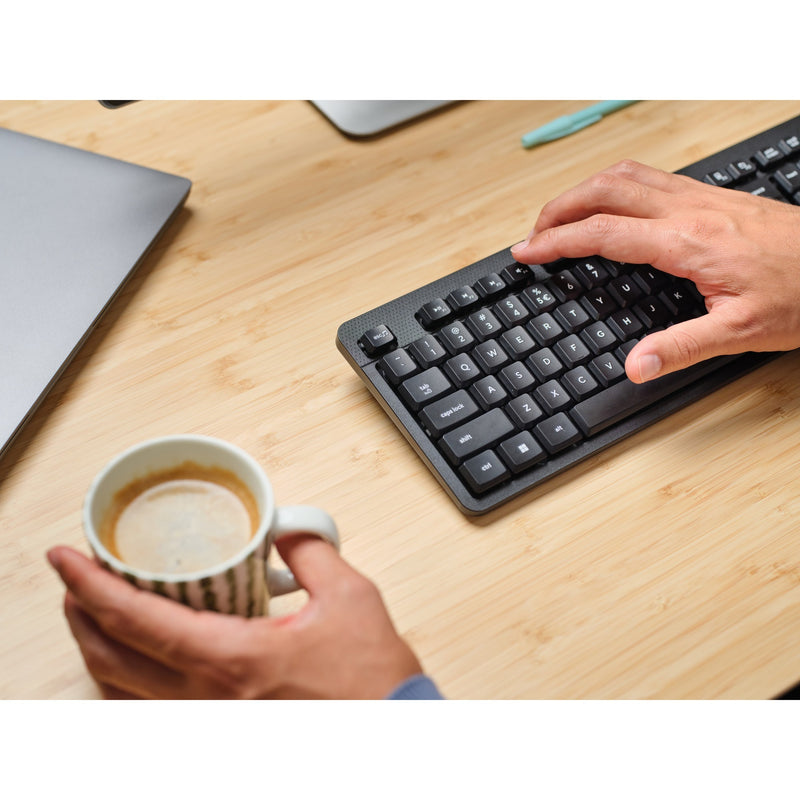 Load image into Gallery viewer, Trust ody ii stille draadloze toetsenbord- en muisset desktopset (zwart, us lay-out (qwerty), membraan, 100%, 800 dpi - 1.600 dpi)