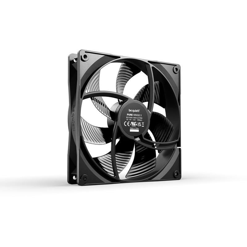 Load image into Gallery viewer, Be quiet! pure wings 3 case fans (zwart, 3 stuks, 140 x 140 x 25 mm, pwm)