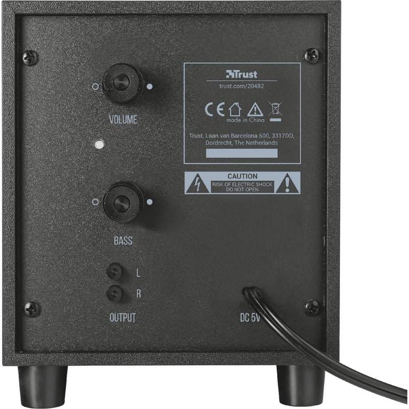 Load image into Gallery viewer, Trust avora 2.1 subwoofer speaker set pc-luidspreker (zwart, 20442)