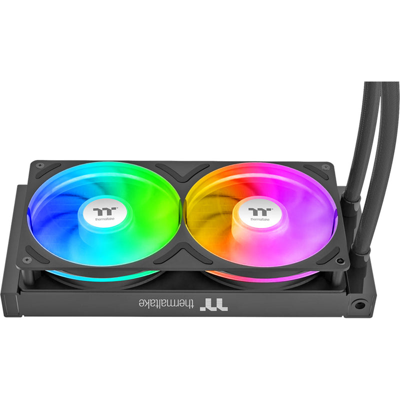 Load image into Gallery viewer, Thermaltake th240-s v3 argb sync aio liquid cooler waterkoeling (zwart)