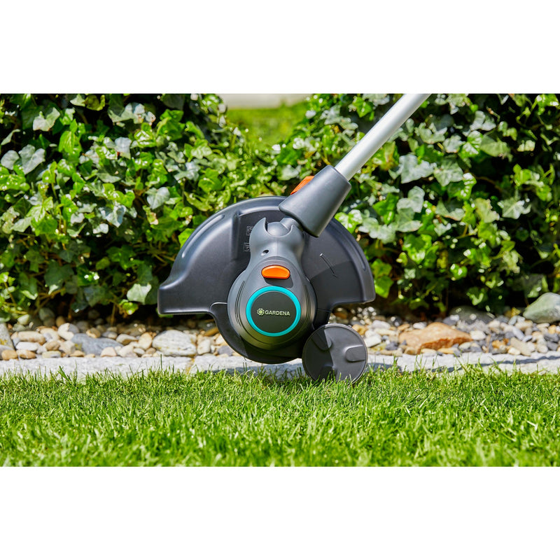 Load image into Gallery viewer, Gardena trimmer comfortcut 550 28 grastrimmer (turquoise grijs, 9872-20)