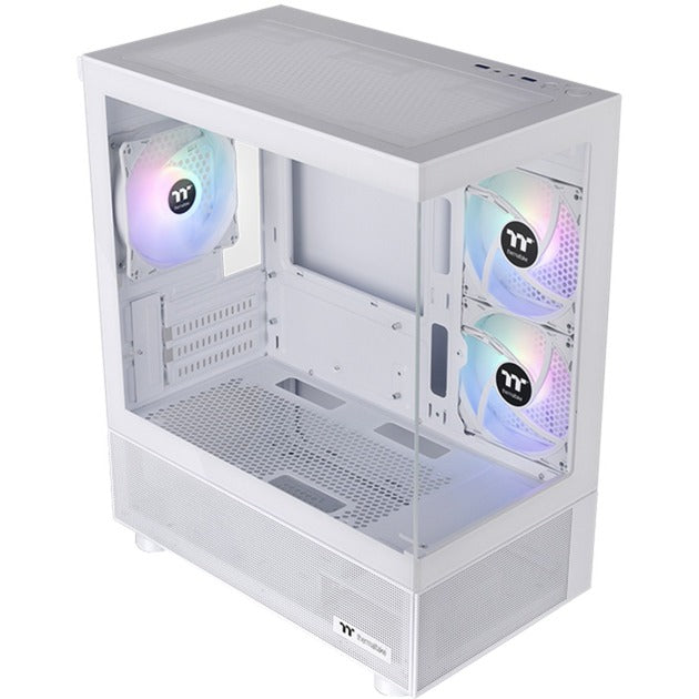 Load image into Gallery viewer, Thermaltake view 170 tg argb mini tower behuizing (wit | 2x usb-a | rgb | tempered glass)