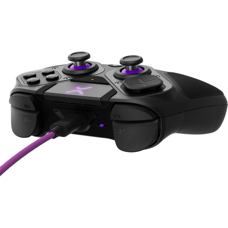 Load image into Gallery viewer, Pdp victrix pro bfg wireless controller (zwart lila, playstation 5 | playstation 4 | pc)