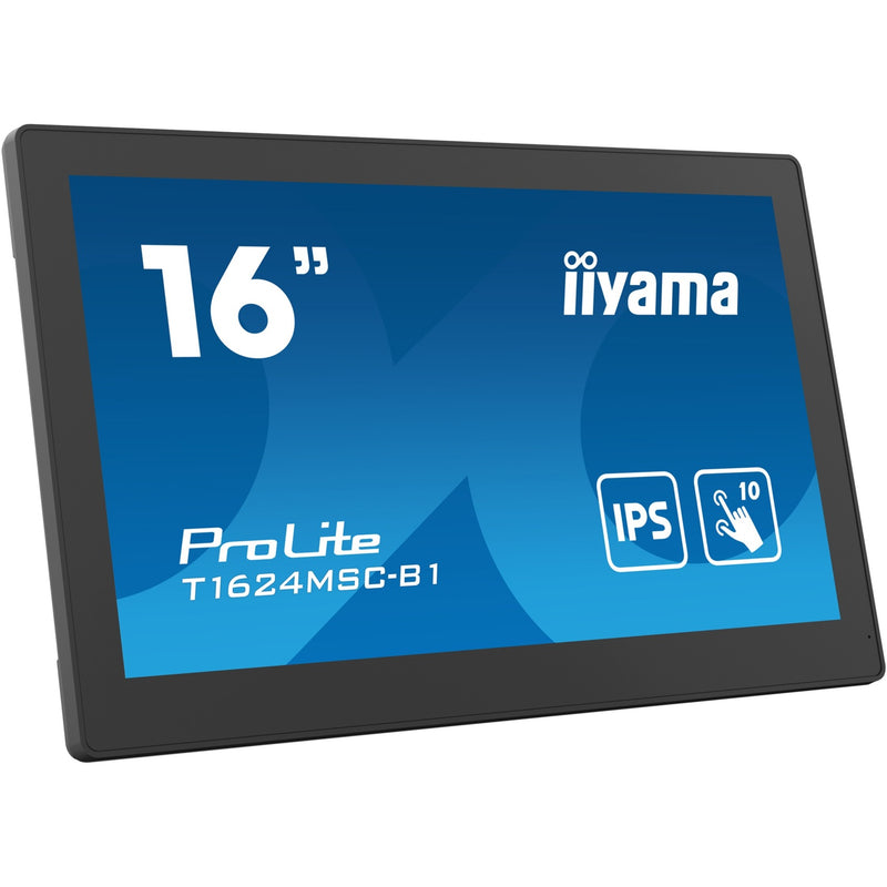 Load image into Gallery viewer, Iiyama prolite t1624msc-b1 15.6 touchscreen monitor (zwart, hdmi, 2x usb-a)