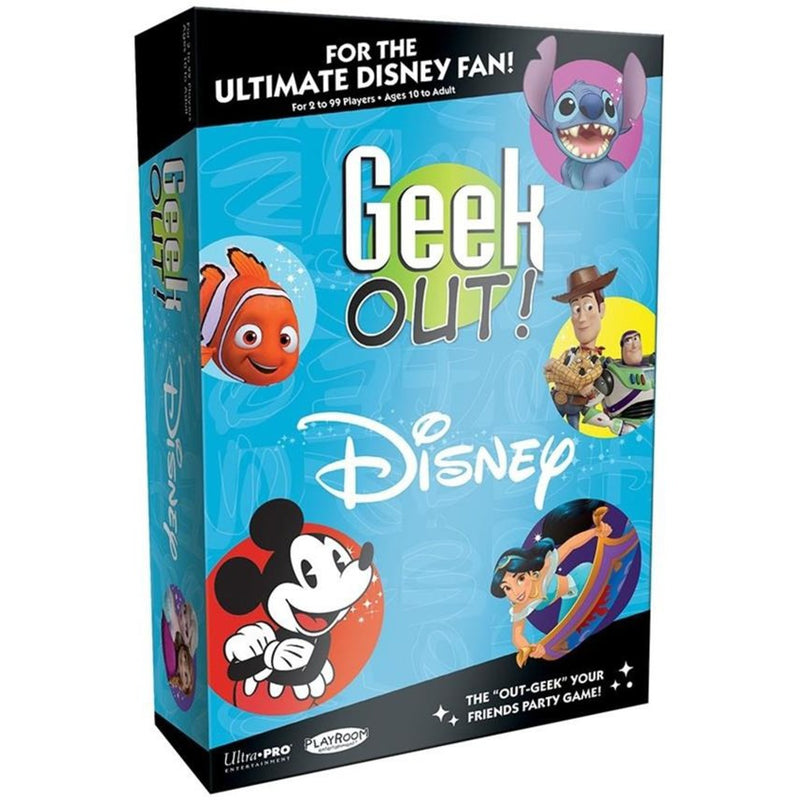Load image into Gallery viewer, Disney european player network geek out! kaartspel (engels, 2 - 99 spelers, 30 minuten, vanaf 10 jaar)