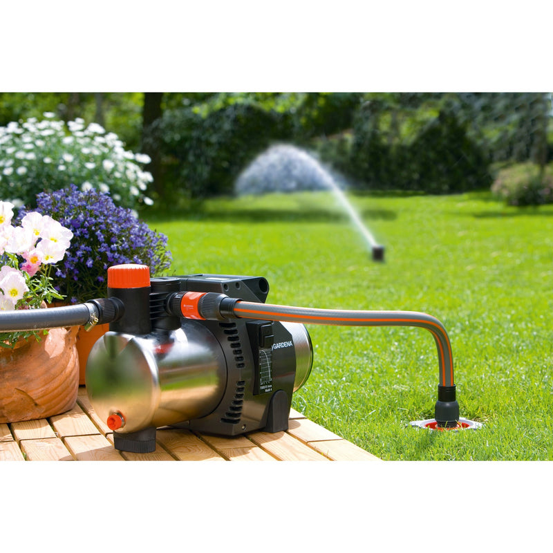 Load image into Gallery viewer, Gardena aansluitgarnituur verbinding (grijs oranje, 2722-20 | voor pipeline of sprinklersystem)