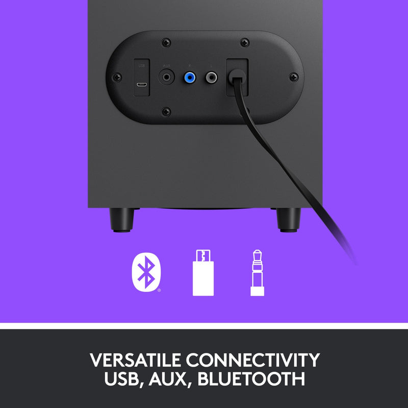 Load image into Gallery viewer, Logitech z407 bluetooth-computerspeakers luidspreker (zwart, bluetooth)