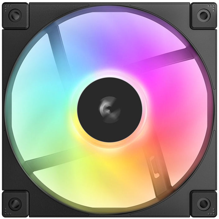 Afbeelding laden in galerijviewer, Deepcool fd12 argb case fans (zwart, 3 stuks, 120 x 120 x 25 mm, pwm, 3 stuks, 4-pins pwm fan-connector)