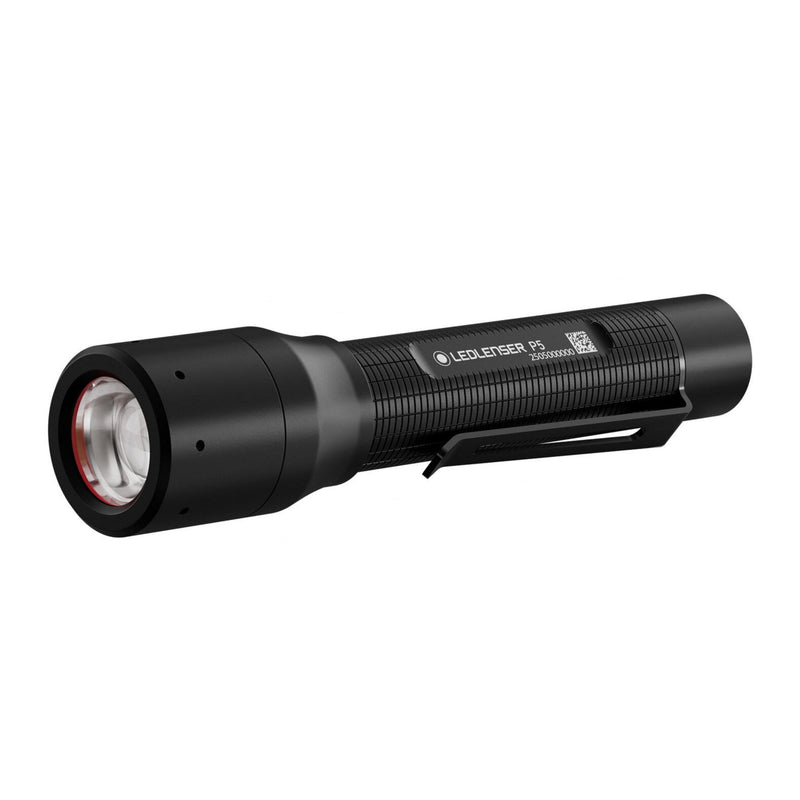 Load image into Gallery viewer, Ledlenser p5 zaklamp (zwart, 200 lm, 6000-7500k)