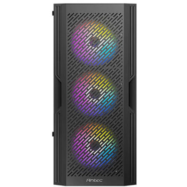 Load image into Gallery viewer, Antec ax20 midi tower behuizing (zwart | 3x usb-a | tempered glass)