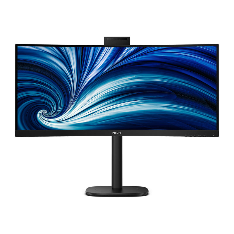 Load image into Gallery viewer, Philips 34b2u3600ch 34 curved ultrawide monitor (zwart, 2x hdmi, displayport, 3x usb-a, usb-b, usb-c, rj-45)