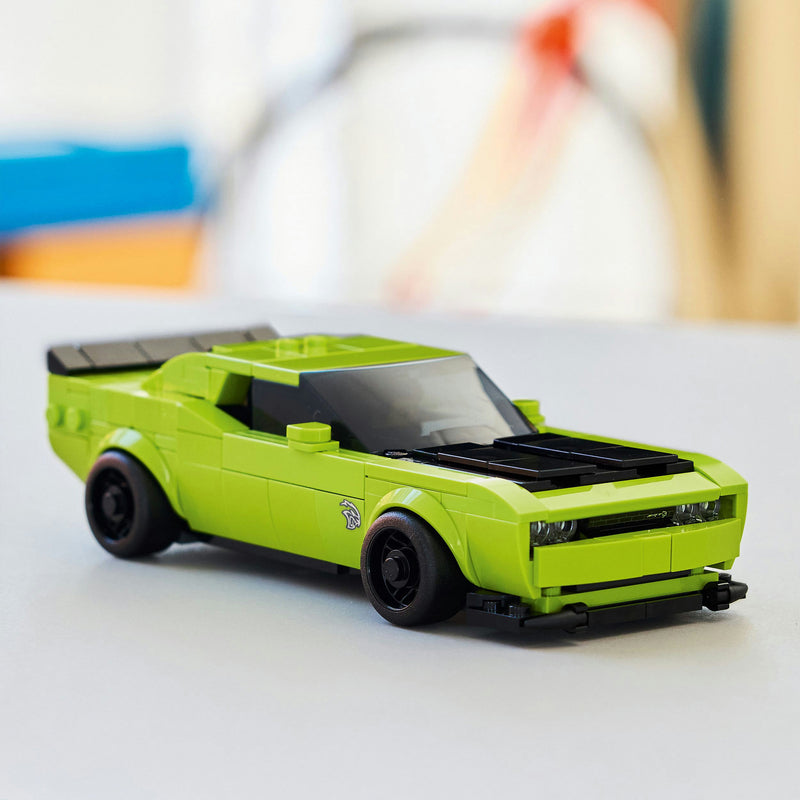 Load image into Gallery viewer, Lego speed champions 77237 dodge challenger srt hellcat sportauto