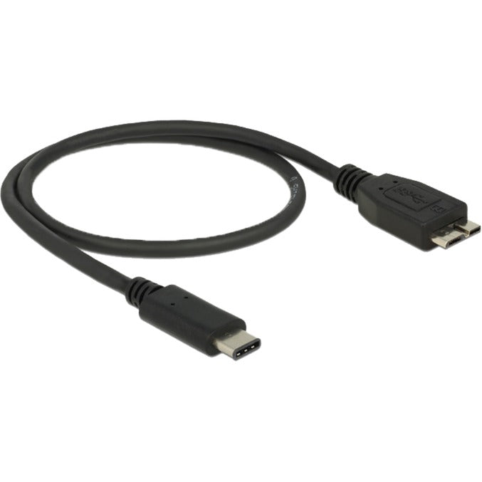 Load image into Gallery viewer, Delock usb-c 3.1 > usb 3.1 micro-usb adapter (zwart, 0,5 meter, usb 3.1 gen 2)