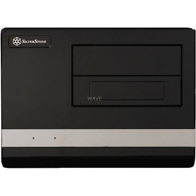 Load image into Gallery viewer, Silverstone sugo sg02b-f htpc behuizing (zwart | 2x usb-a)
