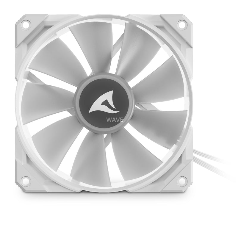 Load image into Gallery viewer, Sharkoon rebel f50 pwm rgb case fan (wit, 120 x 120 x 25 mm)