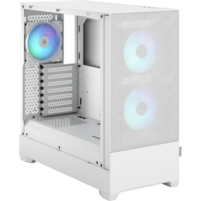 Load image into Gallery viewer, Fractal design pop air rgb midi tower behuizing (wit | 2x usb-a | rgb | tempered glass)