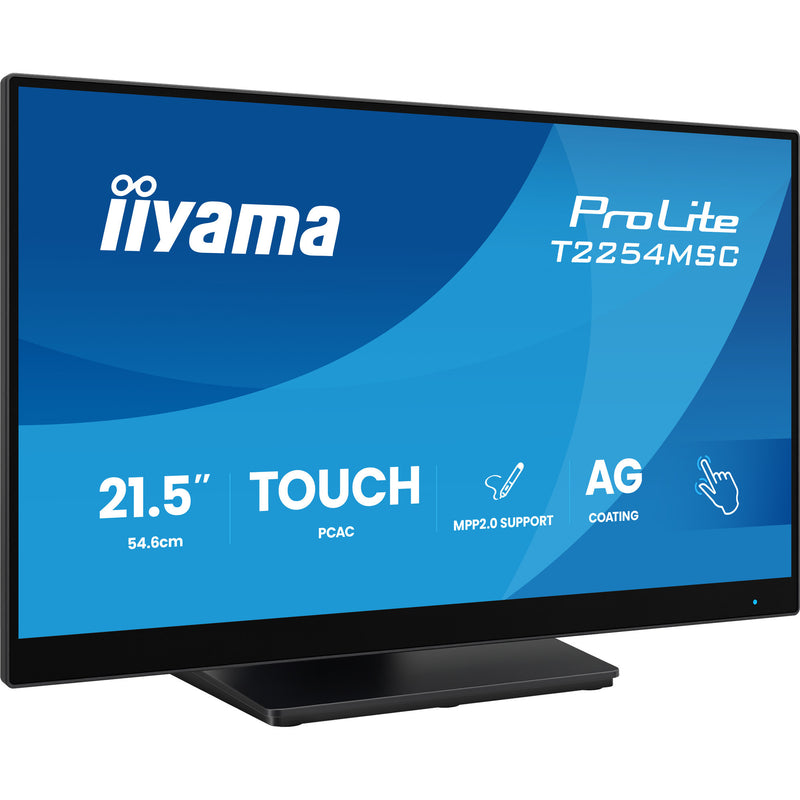 Load image into Gallery viewer, Iiyama prolite t2254msc-b2ag 21.5 touchscreen monitor (zwart, hdmi, displayport, vga, 2x usb-a, usb-b)