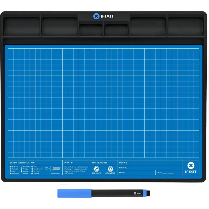 Load image into Gallery viewer, Ifixit fixmat beschermingsmat (blauw zwart)