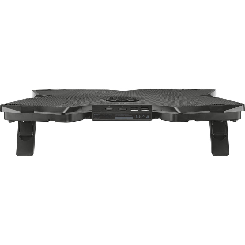 Load image into Gallery viewer, Trust gxt 278 yozu notebook cooling stand laptopkoeler (zwart, 20817, rode leds)