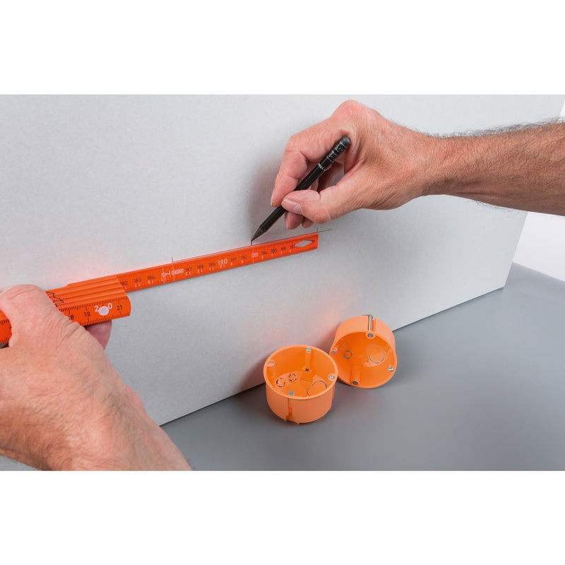 Load image into Gallery viewer, Wiha elektriciensduimstok longlife 2m meetlat (oranje)