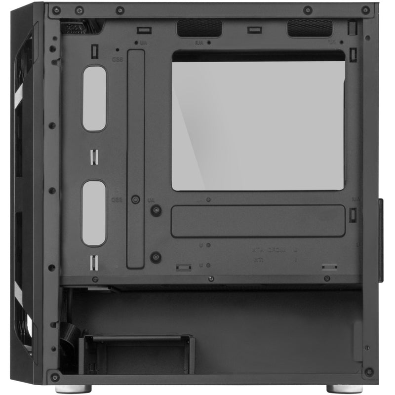 Load image into Gallery viewer, Silverstone sst-fah1mb-pro midi tower behuizing (zwart | 3x usb-a | rgb | tempered glass)