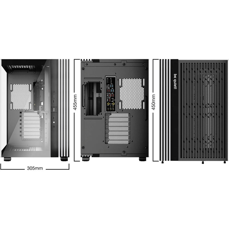 Load image into Gallery viewer, Be quiet! light base 600 dx midi tower behuizing (zwart | 2x usb-a | 1x usb-c | rgb | window)