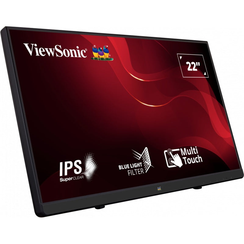 Afbeelding laden in galerijviewer, Viewsonic 10-point touch monitor td2230 22 (zwart, hdmi, displayport, vga)