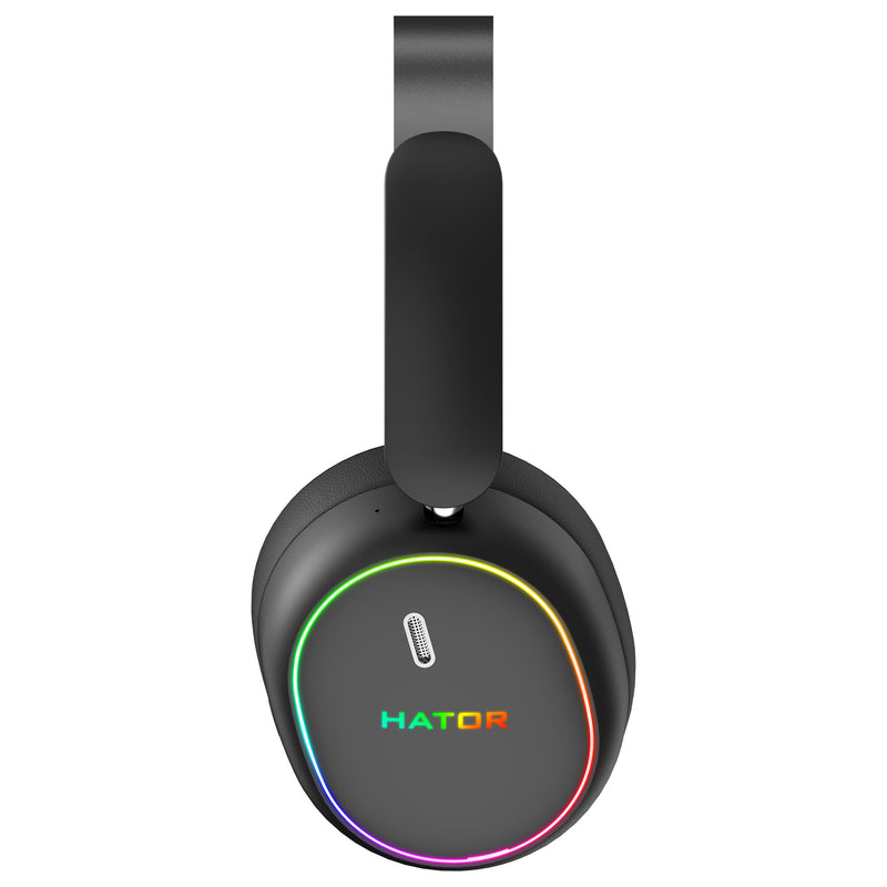 Load image into Gallery viewer, Hator phoenix 2 wireless over-ear gaming headset (zwart, rgb, 2.4ghz bluetooth 5.4 usb-c)