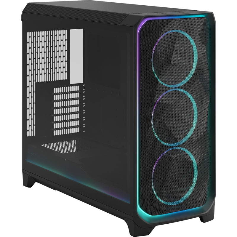Afbeelding laden in galerijviewer, Fractal design meshify 3 xl ambience pro rgb big tower behuizing (zwart | 2x usb-a | 1x usb-c | rgb | tempered glass)