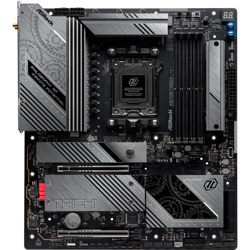 Load image into Gallery viewer, Asrock x870e taichi lite socket am5 moederbord (raid, 5 gb-lan, wi-fi 7, bt, e-atx)