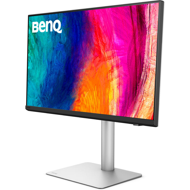 Load image into Gallery viewer, Benq pd2730s 27 5k uhd monitor (wit zilver, hdmi, displayport, audio, thunderbolt 4, usb-c)