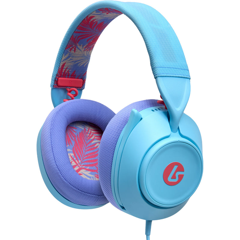 Load image into Gallery viewer, Powera lucidsound ls10 bedrade gamingheadset - oceaangolven over-ear gaming headset (lichtblauw paars, playstation 5, playstation 4, xbox series x|s, xbox one, pc, mobiel)