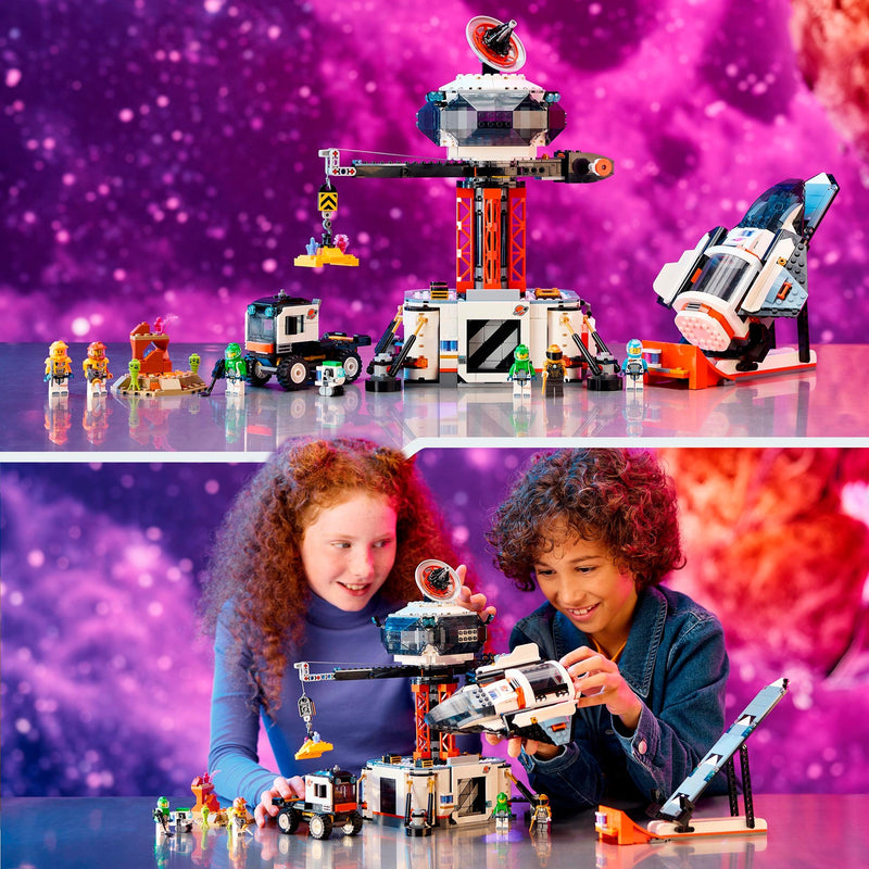 Load image into Gallery viewer, Lego city - ruimtebasis en raketlanceringsplatform constructiespeelgoed (60434)