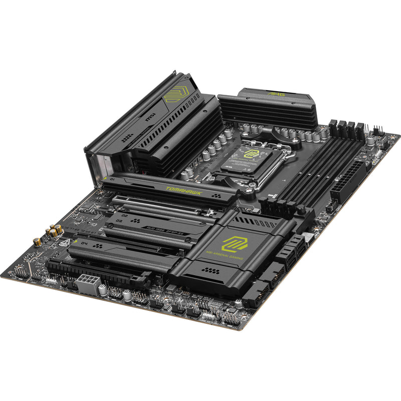 Load image into Gallery viewer, Msi mag x870e tomahawk wifi socket am5 moederbord (zwart, 5gb-lan, wi-fi 7, bt, sound, atx)