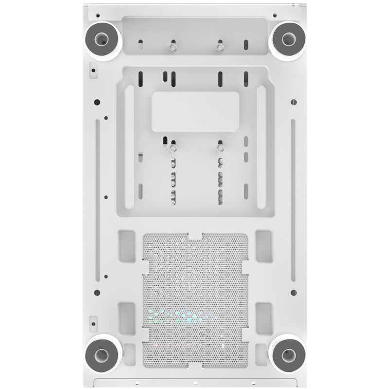Load image into Gallery viewer, Thermaltake view 170 ws argb mini tower behuizing (wit houtkleur | 2x usb-a | rgb | tempered glass)