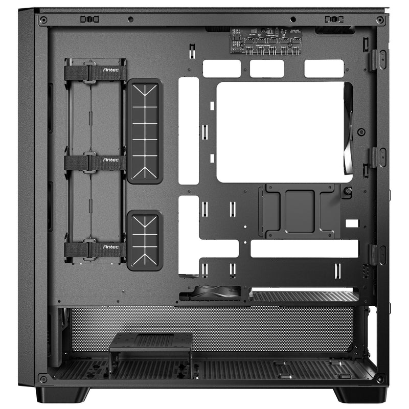Load image into Gallery viewer, Antec flux midi tower behuizing (zwart | 2x usb-a | 1x usb-c | tempered glass)