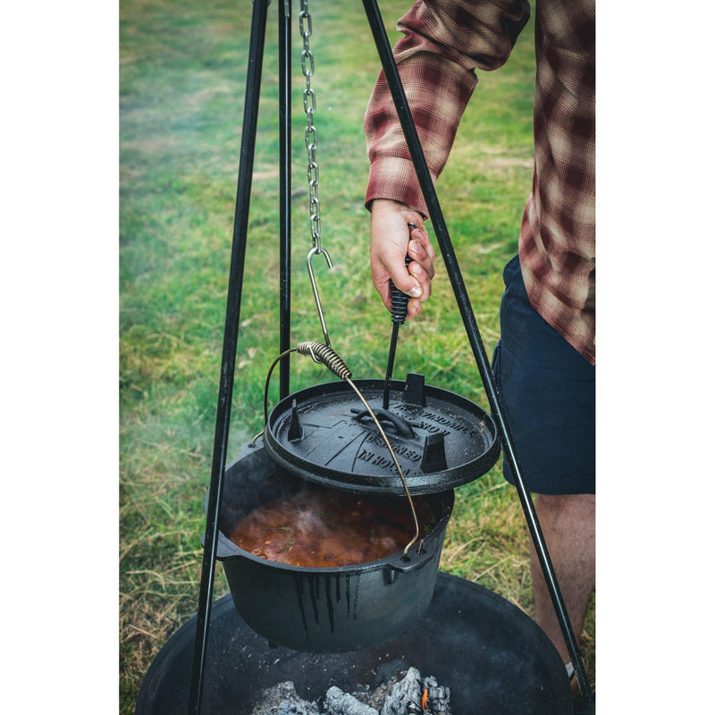 Afbeelding laden in galerijviewer, The windmill dutch oven 9 qt kookpan (zwart, ø 31.5 cm | 8.5 liter)