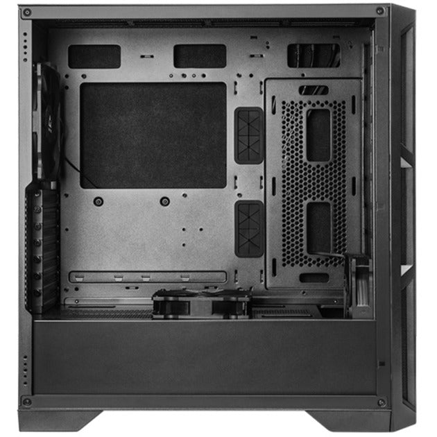 Afbeelding laden in galerijviewer, Chieftec apex q midi tower behuizing (zwart | 2x usb-a | 1x usb-c)