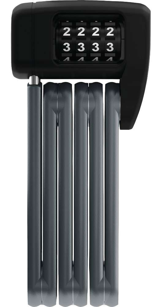 Load image into Gallery viewer, Abus vouwslot Bordo Combo Lite Mini 6055C 60 zwart