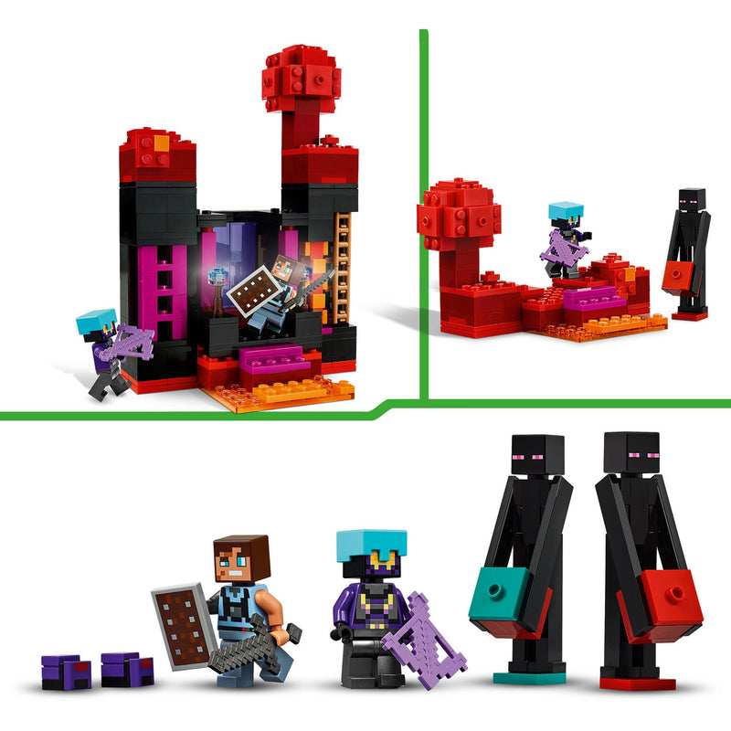 Load image into Gallery viewer, Lego minecraft 21279 de enderman toren