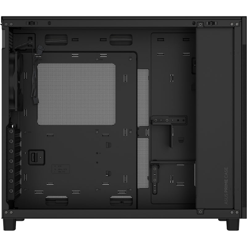 Load image into Gallery viewer, Asus prime ap303 - tempered glass panel midi tower behuizing (zwart | 2x usb-a | 1x usb-c | tempered glass)