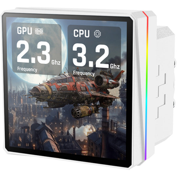 Load image into Gallery viewer, Thermaltake th360 v3 ultra argb sync aio liquid cooler - snow edition waterkoeling (wit)